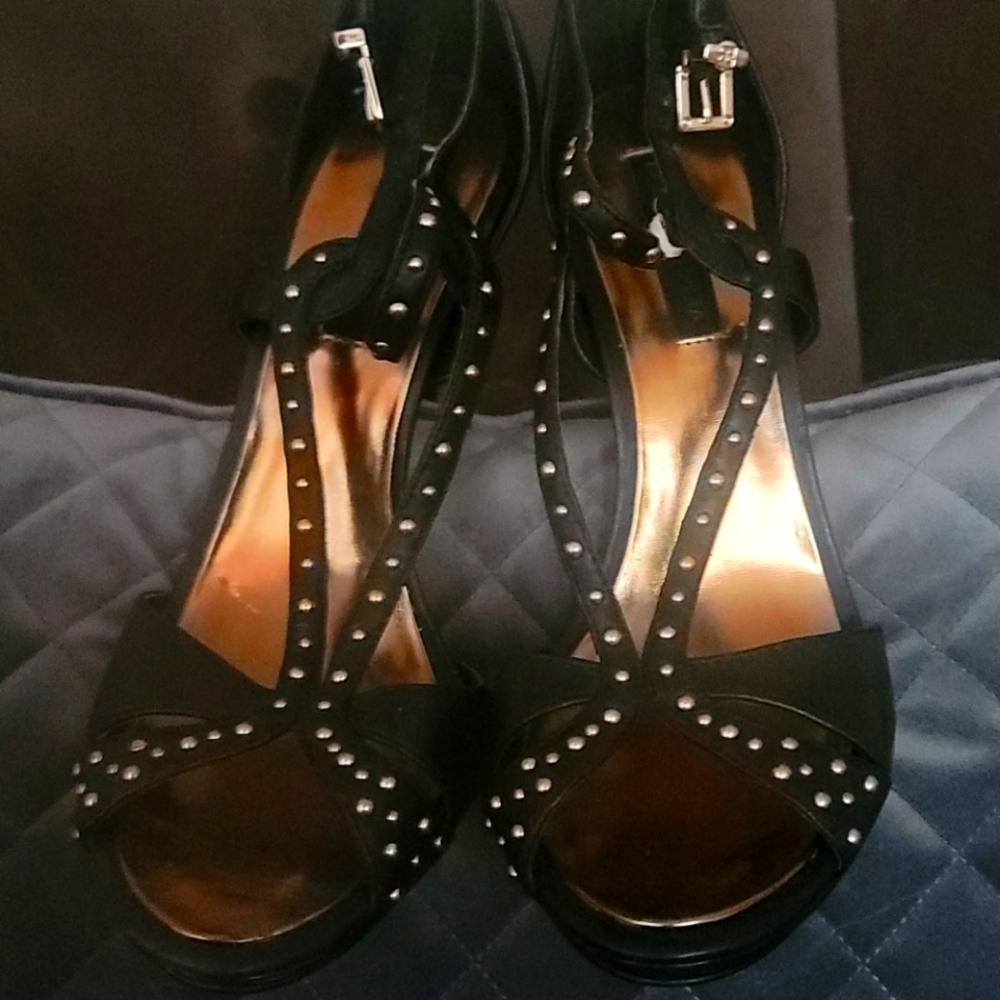 Very stylish designer heels.
